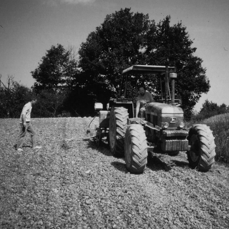 Pierre-Yves et Thierry qui cultivent à la ferme Hournau.
