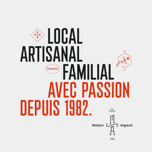 Local, artisanal, familial, avec passion depuis 1982.