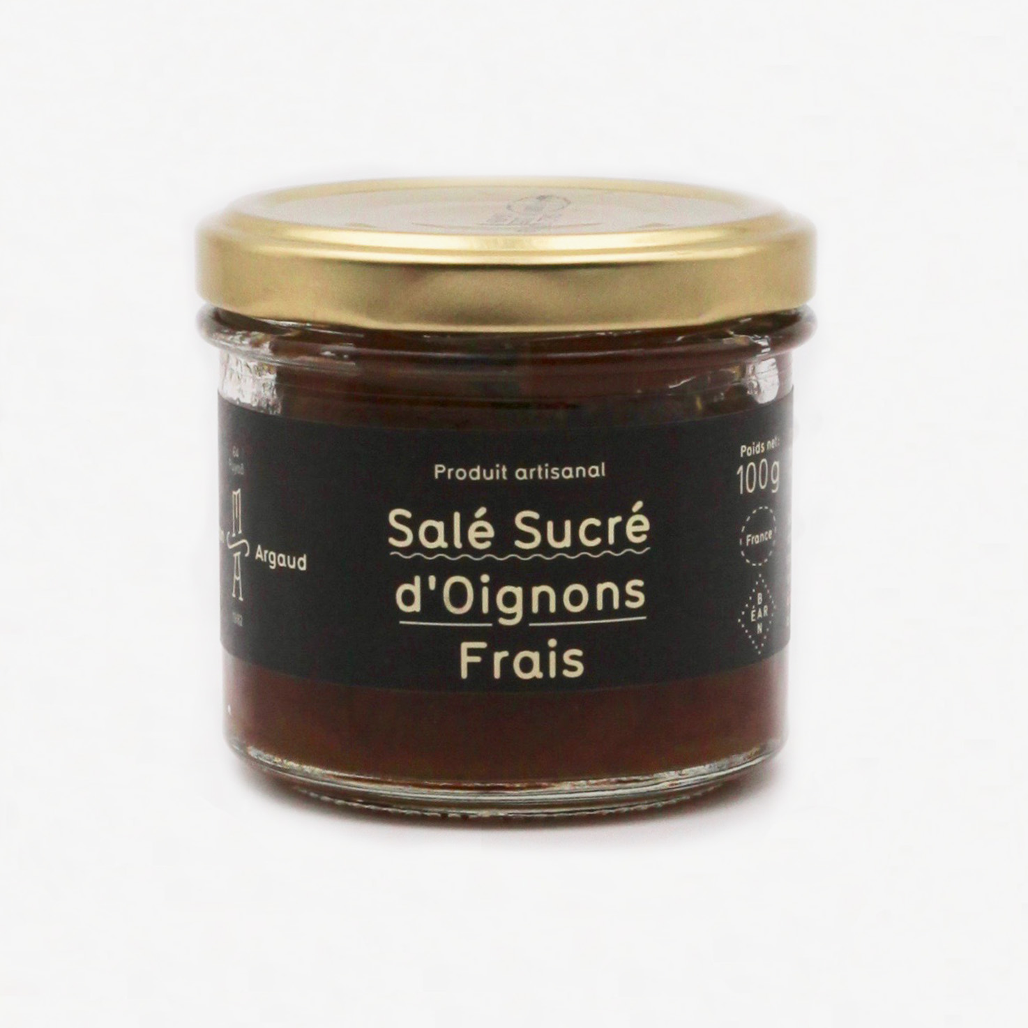 Salé sucré d’oignons frais