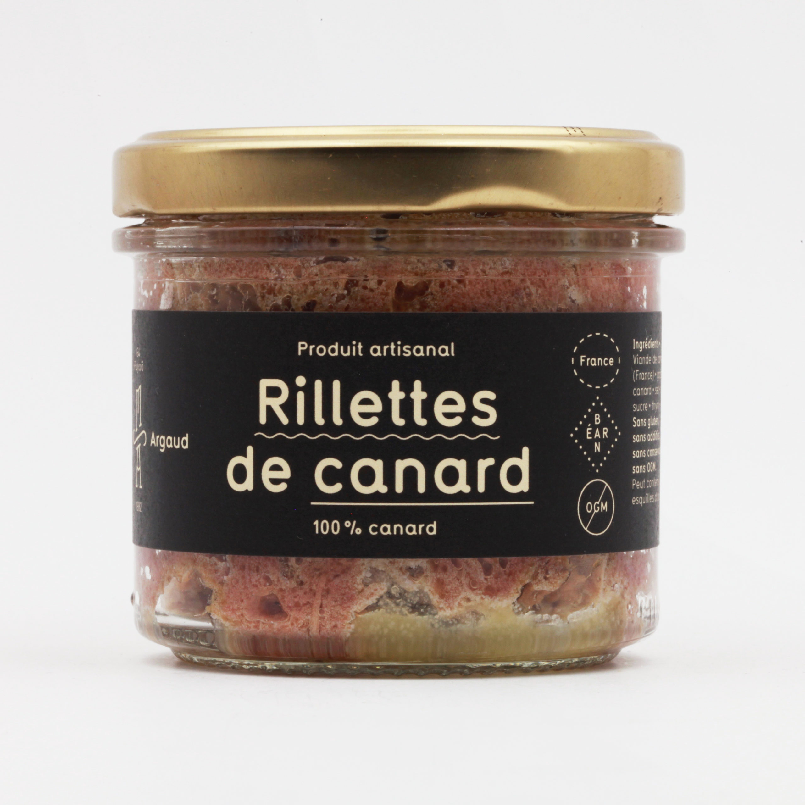 Rillettes de canard pur canard