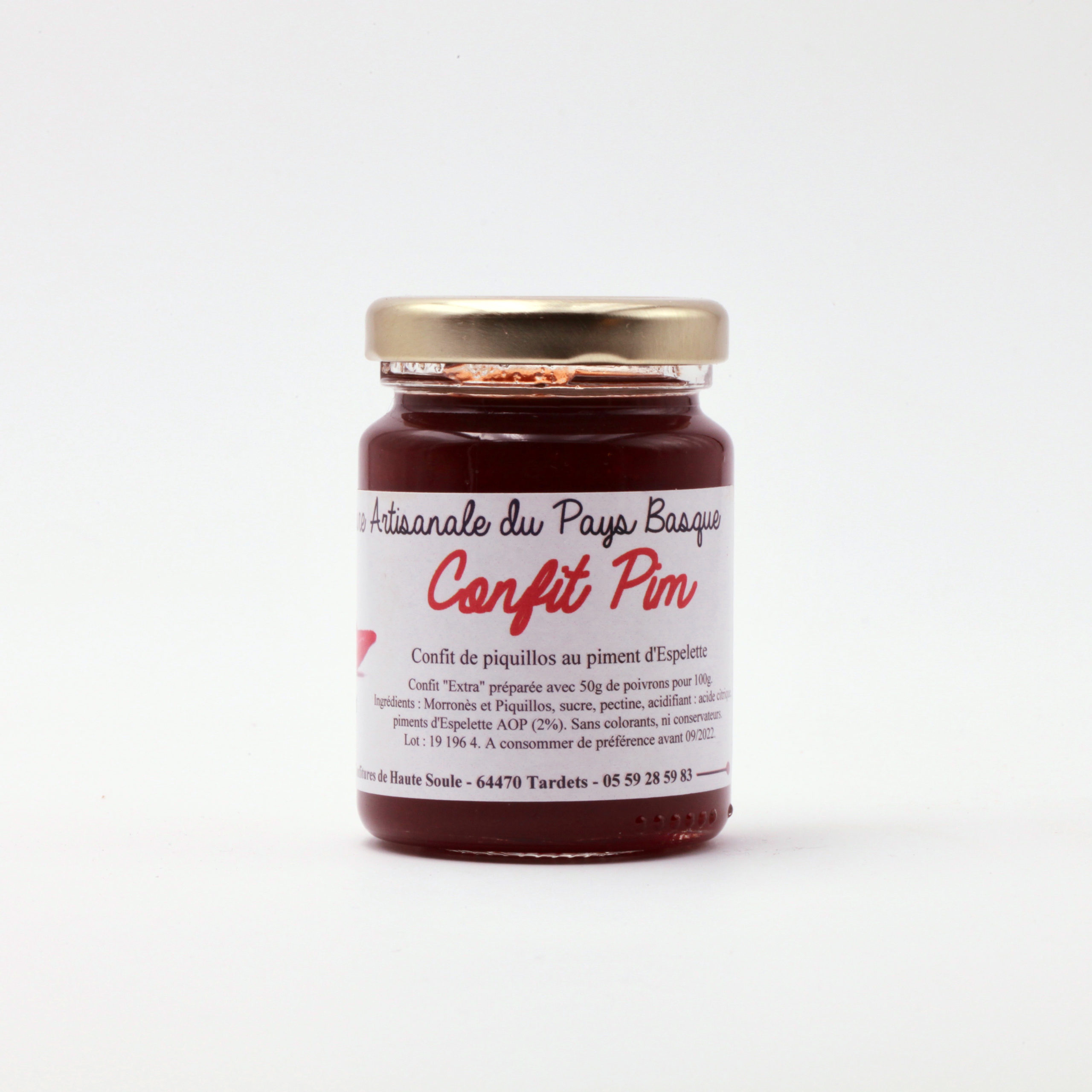 Confit de piquillos au piment d'Espelette