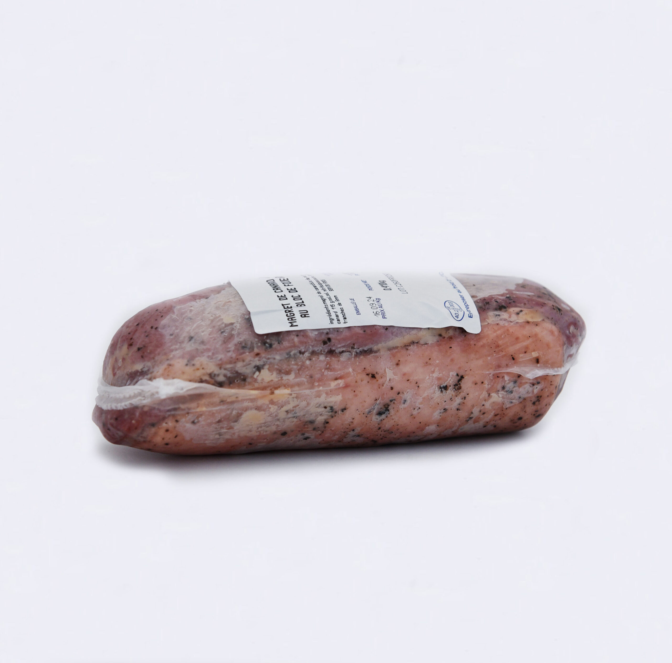 Magret fourré au bloc de foie gras